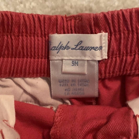 Ralph Lauren shark pants (9m) - Picture 3 of 4